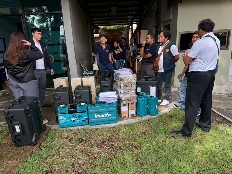 Soil Testing Siam Co., Ltd. Delivers Pile Integrity Testing System (Seismic Test) to Support the Department of Public Works and Town & Country Planning, Bangkok